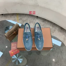 ロロ・ピアーナ靴 Loro Piana 2024新作 ラムウール ローファー