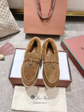 ロロ・ピアーナ靴 Loro Piana 2024新作 ニットウールの靴