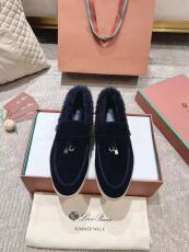 ロロ・ピアーナ靴 Loro Piana 2024新作 ニットウールの靴