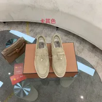 ロロ・ピアーナ靴 Loro Piana 2024新作 ラムウール ローファー