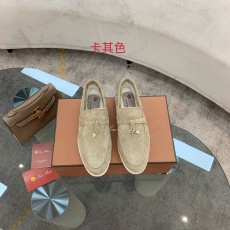 ロロ・ピアーナ靴 Loro Piana 2024新作 ラムウール ローファー