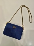プラダバッグ PRADA 2024新作 高品質 ユーズドデニムバッグ 1NS696