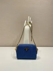 プラダバッグ PRADA 2024新作 高品質 ユーズドデニムバッグ 1NS695