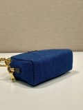 プラダバッグ PRADA 2024新作 高品質 ユーズドデニムバッグ 1NS696