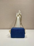 プラダバッグ PRADA 2024新作 高品質 ユーズドデニムバッグ 1NS696