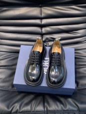 ディオール靴DIOR 2024新作 ロートップ ダービー カジュアル レザー シューズ