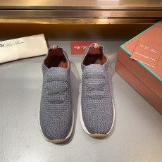 ロロ・ピアーナ靴Loro Piana 2024新作 ジョギングシューズ
