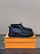 エルメス靴HERMES 2024新作 レースアップカジュアルスニーカー