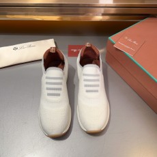 ロロ・ピアーナ靴Loro Piana 2024新作 ジョギングシューズ