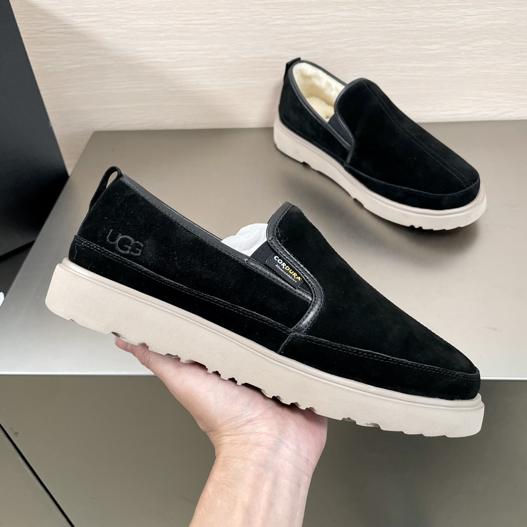 UGG靴UGG 2024新作 スリッポンウールシューズ
