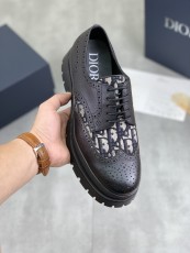 ディオール靴DIOR 2024新作 革靴