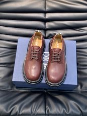 ディオール靴DIOR 2024新作 ロートップ ダービー カジュアル レザー シューズ