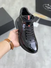 プラダ靴PRADA 2024新作 ハイトップ紳士靴