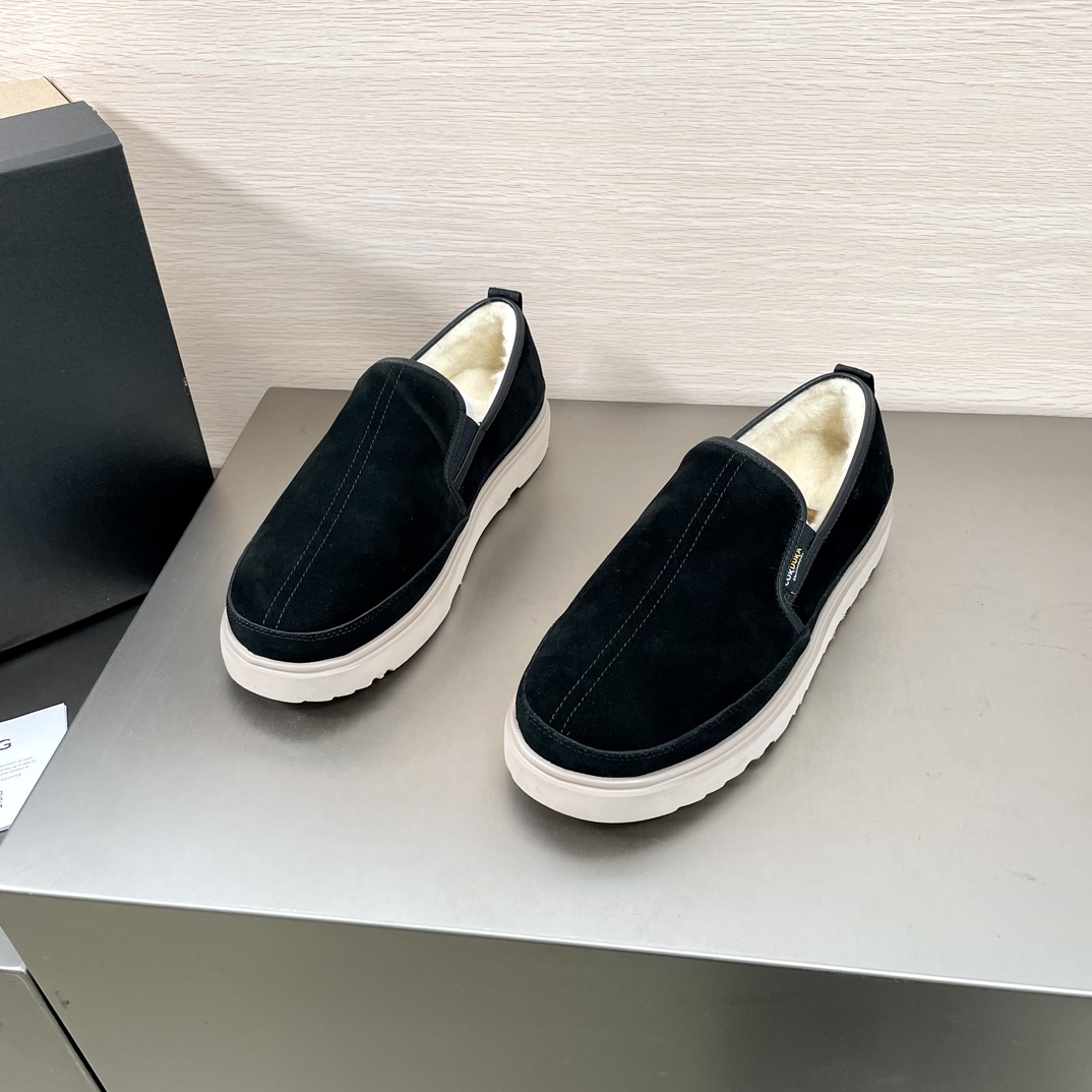 UGG靴UGG 2024新作 スリッポンウールシューズ