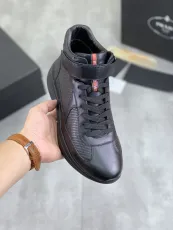 プラダ靴PRADA 2024新作 ハイトップ紳士靴