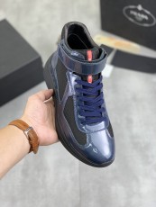 プラダ靴PRADA 2024新作 ハイトップ紳士靴
