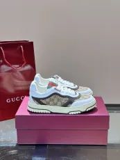 グッチ靴GUCCI 2024新作 レザースニーカー