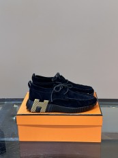 エルメス靴HERMES 2024新作 レースアップカジュアルスニーカー