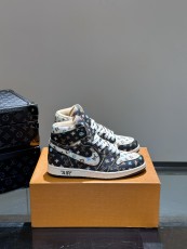 ルイヴィトン靴LOUIS VUITTON 2024新作 ハイトップカジュアルスニーカー
