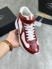 プラダ靴PRADA 2024新作 ハイトップ紳士靴