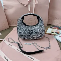 ミュウミュウバッグ Miu Miu 2024新作 高品質 ダイヤモンドバッグ 5BP78