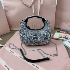 ミュウミュウバッグ Miu Miu 2024新作 高品質 ダイヤモンドバッグ 5BP78