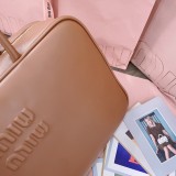 ミュウミュウバッグ Miu Miu 2024新作 高品質 ボウリングバッグ 5BB117