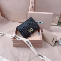 ミュウミュウバッグ Miu Miu 2024新作 高品質 カードホルダー 5MC076