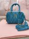 ミュウミュウバッグ Miu Miu 2024新作 高品質 ボウリングハンドバッグ 5BB123