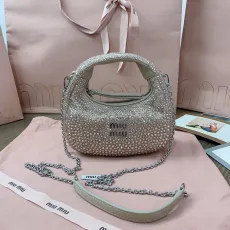 ミュウミュウバッグ Miu Miu 2024新作 高品質 ダイヤモンドバッグ 5BP78