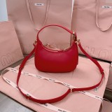 ミュウミュウバッグ Miu Miu 2024新作 高品質 ホーボーバッグ 5BC161