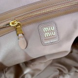 ミュウミュウバッグ Miu Miu 2024新作 高品質 ボウリングバッグ 5BB117