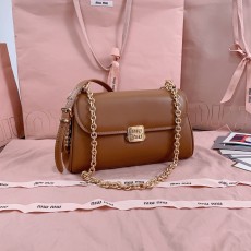 ミュウミュウバッグ Miu Miu 2024新作 高品質 バゲットバッグ 5BD266