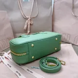 ミュウミュウバッグ Miu Miu 2024新作 高品質 ボウリングバッグ 5BB148