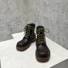 ボッテガヴェネタ靴 BOTTEGA VENETA  2024新作 カップルスタイルアンクルブーツ