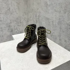 ボッテガヴェネタ靴 BOTTEGA VENETA  2024新作 カップルスタイルアンクルブーツ