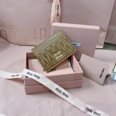 ミュウミュウバッグ Miu Miu 2024新作 高品質 カードホルダー 5MC076