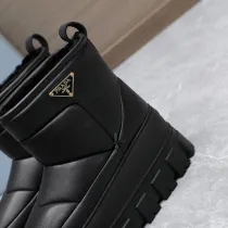プラダ靴 PRADA  2024新作 スノーブーツ