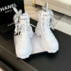 シャネル靴 CHANEL  2024新作 ショートブーツ