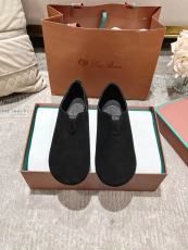 ロロ・ピアーナ靴 Loro Piana  2024新作 ウールの靴