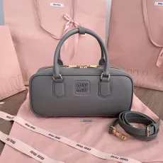 ミュウミュウバッグ Miu Miu 2024新作 高品質 ボウリングバッグ 5BB148