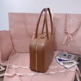 ミュウミュウバッグ Miu Miu 2024新作 高品質 ボウリングバッグ 5BB117