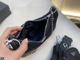 プラダバッグ PRADA 2024新作 ホーボーバッグ