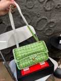 シャネルバッグ CHANEL 2024新作 ウールCFバッグ