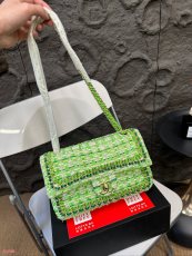 シャネルバッグ CHANEL 2024新作 ウールCFバッグ