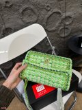 シャネルバッグ CHANEL 2024新作 ウールCFバッグ