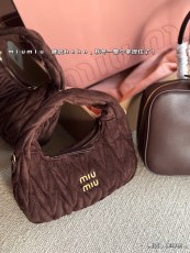 ミュウミュウバッグ Miu Miu 2024新作 ボウリングバッグ