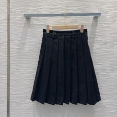 ミュウミュウ服 Miu Miu 2024新作 デニムスカート