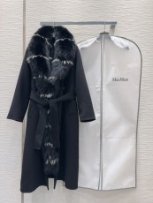 マックスマーラ服 Max Mara 2024新作 リバーシブルカシミヤコート