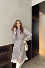 ルイヴィトン服 LOUIS VUITTON 2024新作 シャツドレス